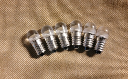 Warm white frosted - (6)warm, 8v