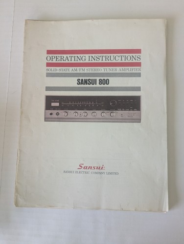 Sansui 800 stereo - 800, am/fm