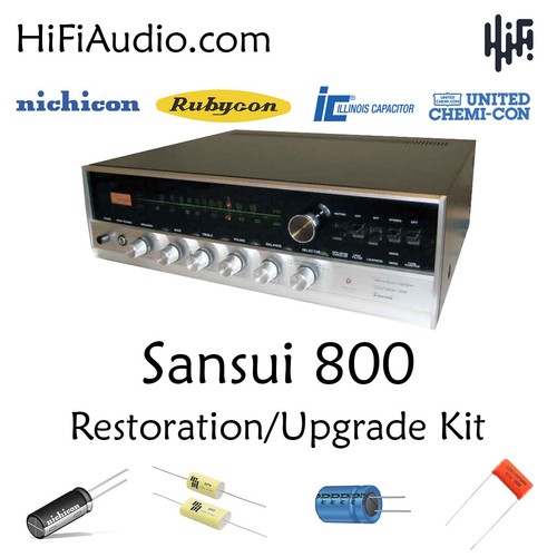 Sansui 800 rebuild restoration